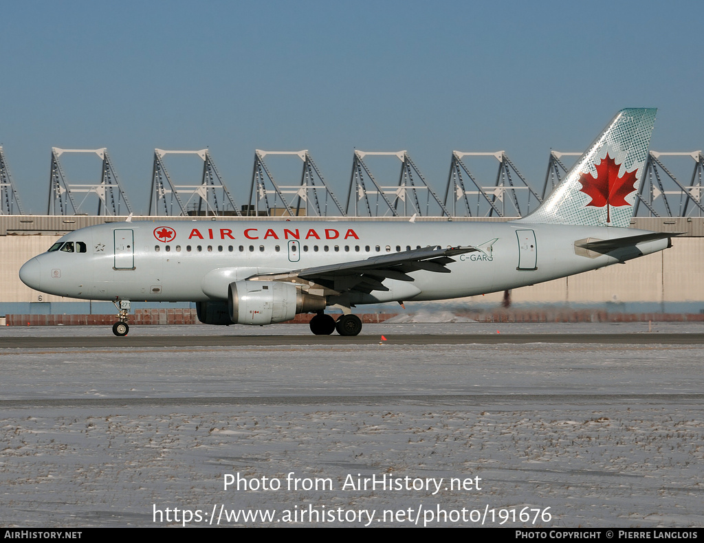 Aircraft Photo of C-GARG | Airbus A319-114 | Air Canada | AirHistory.net #191676