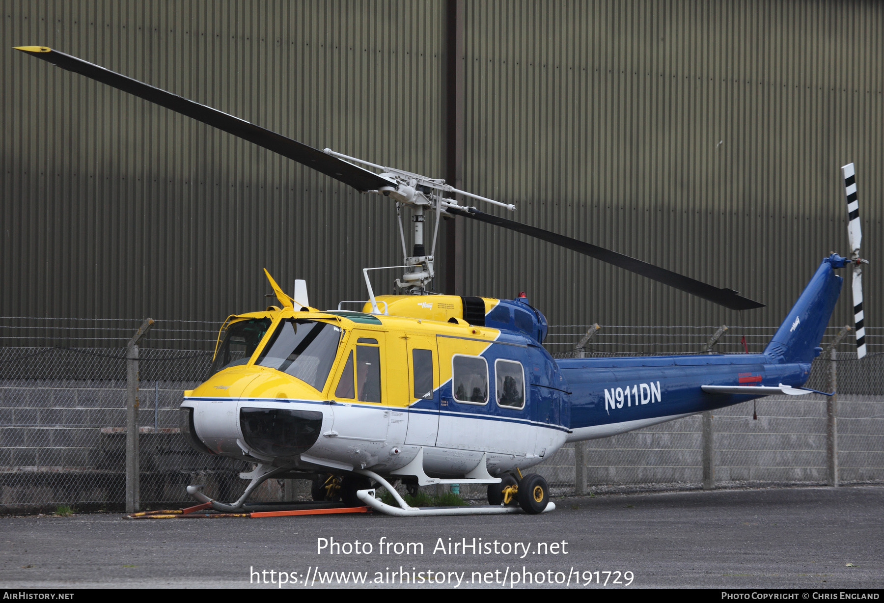 Aircraft Photo of N911DN | Bell UH-1H Iroquois | AirHistory.net #191729