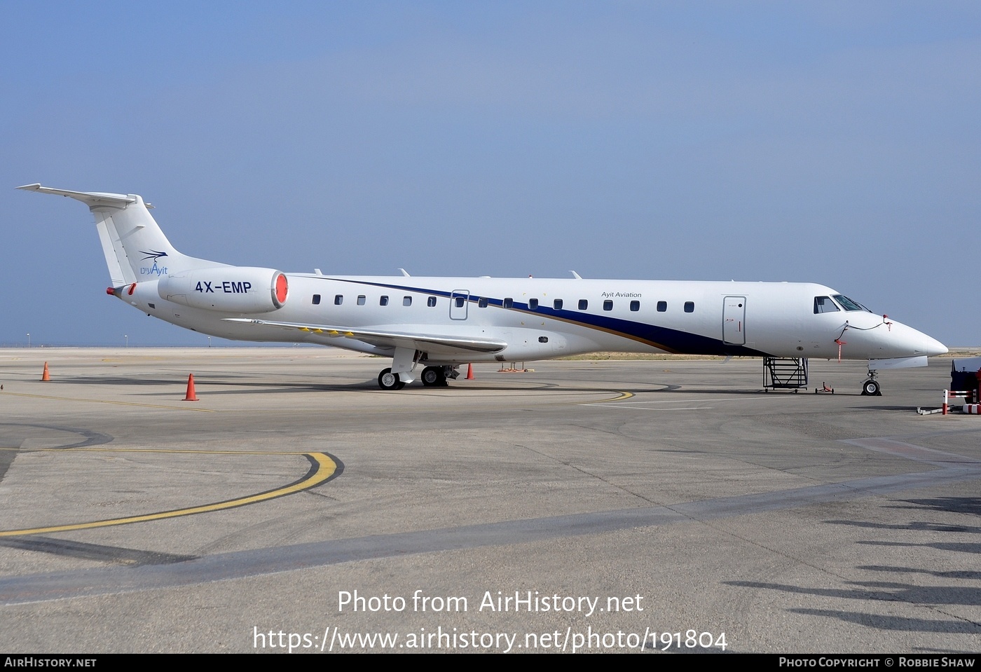 Aircraft Photo of 4X-EMP | Embraer ERJ-145EP (EMB-145EP) | Ayit Aviation | AirHistory.net #191804