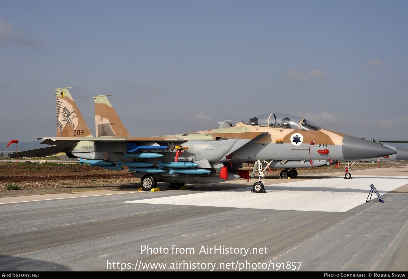 Aircraft Photo of 209 | McDonnell Douglas F-15I Eagle | Israel - Air Force | AirHistory.net #191857