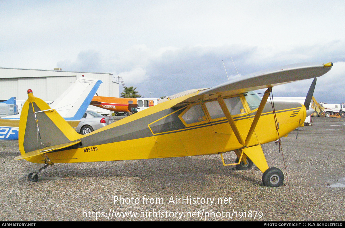 Aircraft Photo of N9549D | Piper PA-22-150/TD Tri-Pacer | AirHistory.net #191879