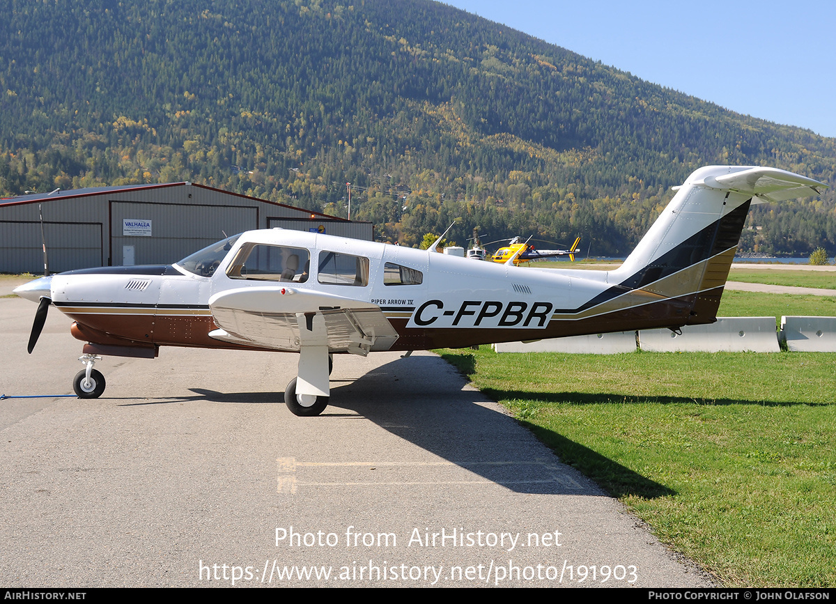 Aircraft Photo of C-FPBR | Piper PA-28RT-201T Turbo Arrow IV | AirHistory.net #191903