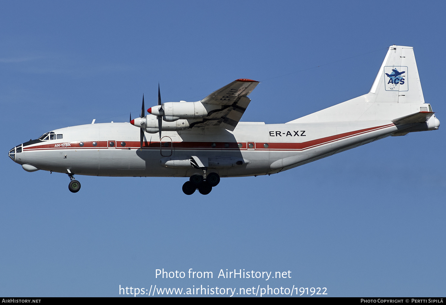 Aircraft Photo of ER-AXZ | Antonov An-12BK | ACS - Air Charter Service | AirHistory.net #191922