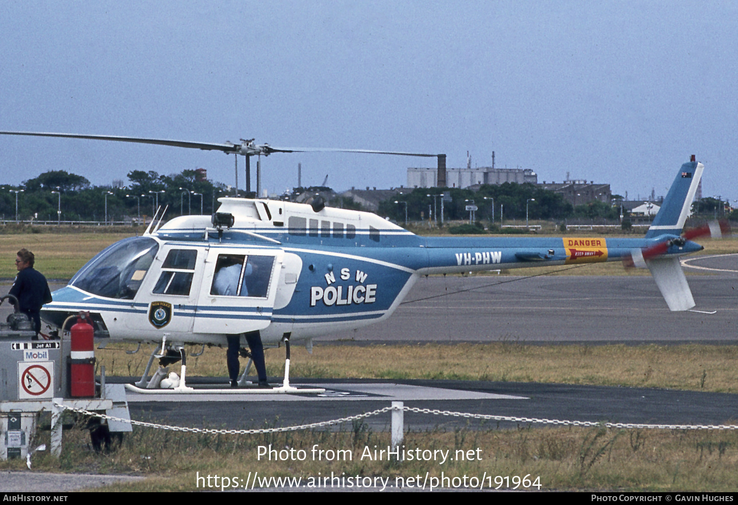 Aircraft Photo of VH-PHW | Bell 206B-3 JetRanger III | New South Wales Police Service | AirHistory.net #191964