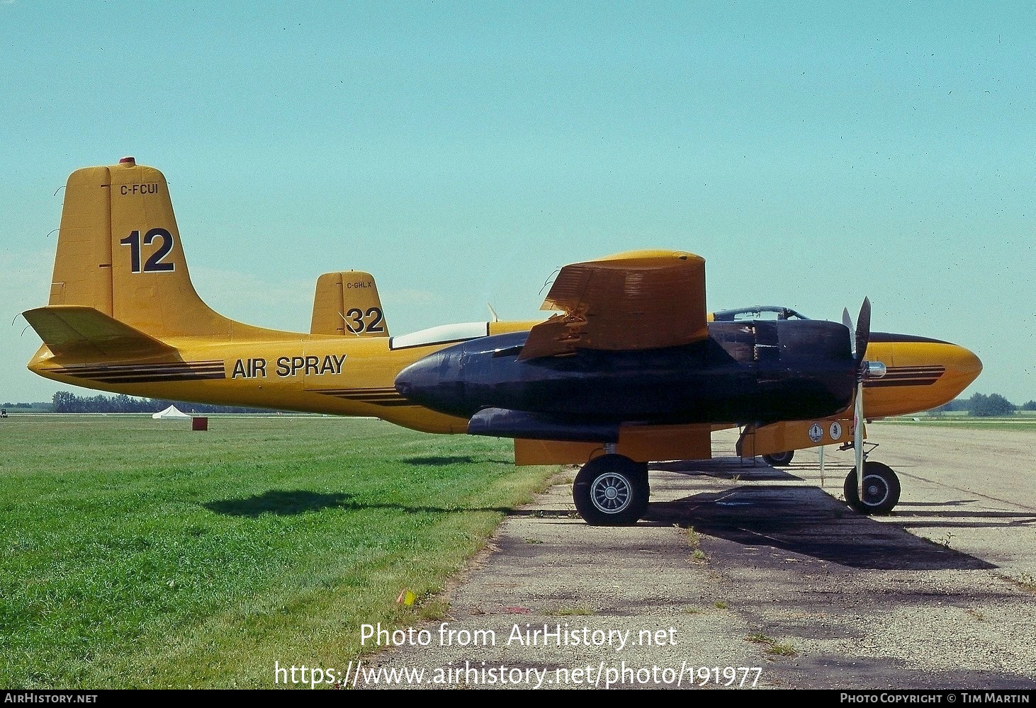 Aircraft Photo of C-FCUI | Douglas B-26/AT Invader | Air Spray | AirHistory.net #191977