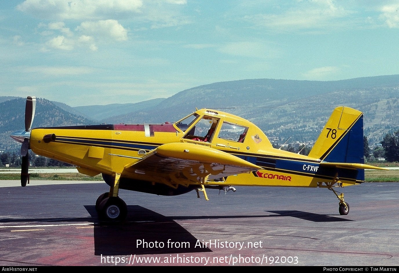 Aircraft Photo of C-FXVF | Air Tractor AT-802 | Conair Aviation | AirHistory.net #192003