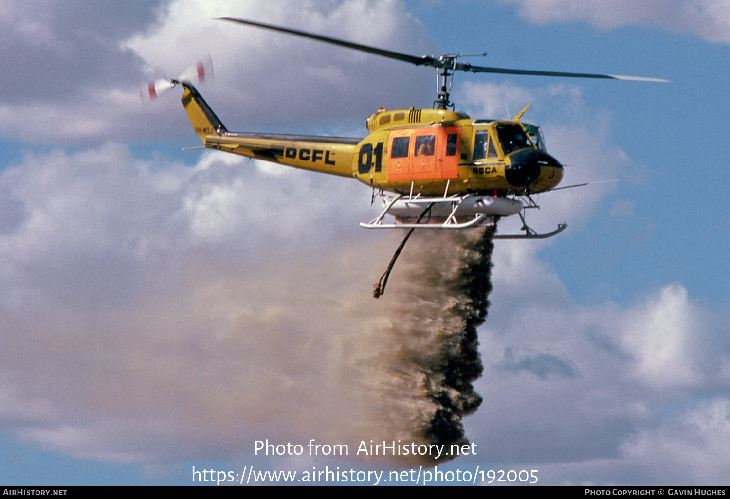 Aircraft Photo of VH-NSJ | Bell 205A-1 | DCFL - Department of Conservation, Forests and Lands | AirHistory.net #192005