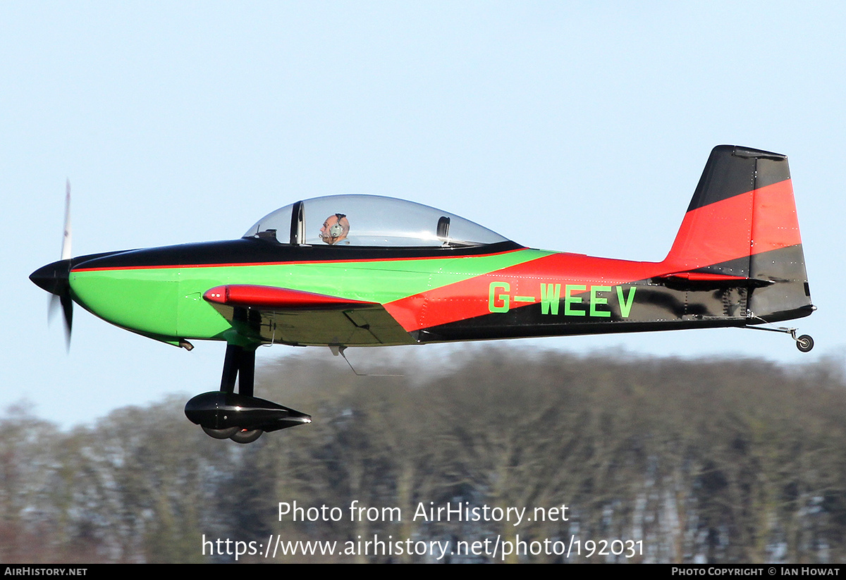 Aircraft Photo of G-WEEV | Van's RV-8 | AirHistory.net #192031