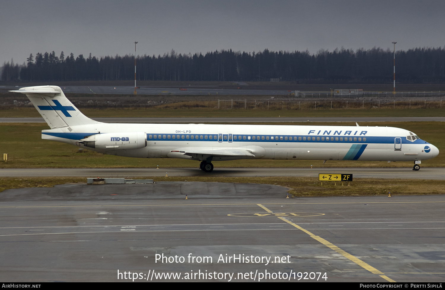 Aircraft Photo of OH-LPD | McDonnell Douglas MD-83 (DC-9-83) | Finnair | AirHistory.net #192074