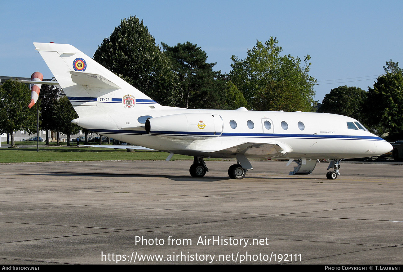 Aircraft Photo of CM-02 | Dassault Falcon 20E-5 | Belgium - Air Force | AirHistory.net #192111