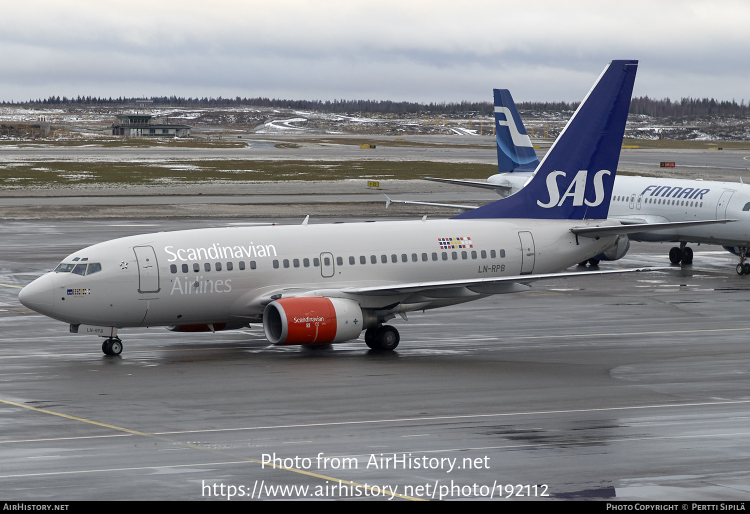 Aircraft Photo of LN-RPB | Boeing 737-683 | Scandinavian Airlines - SAS | AirHistory.net #192112