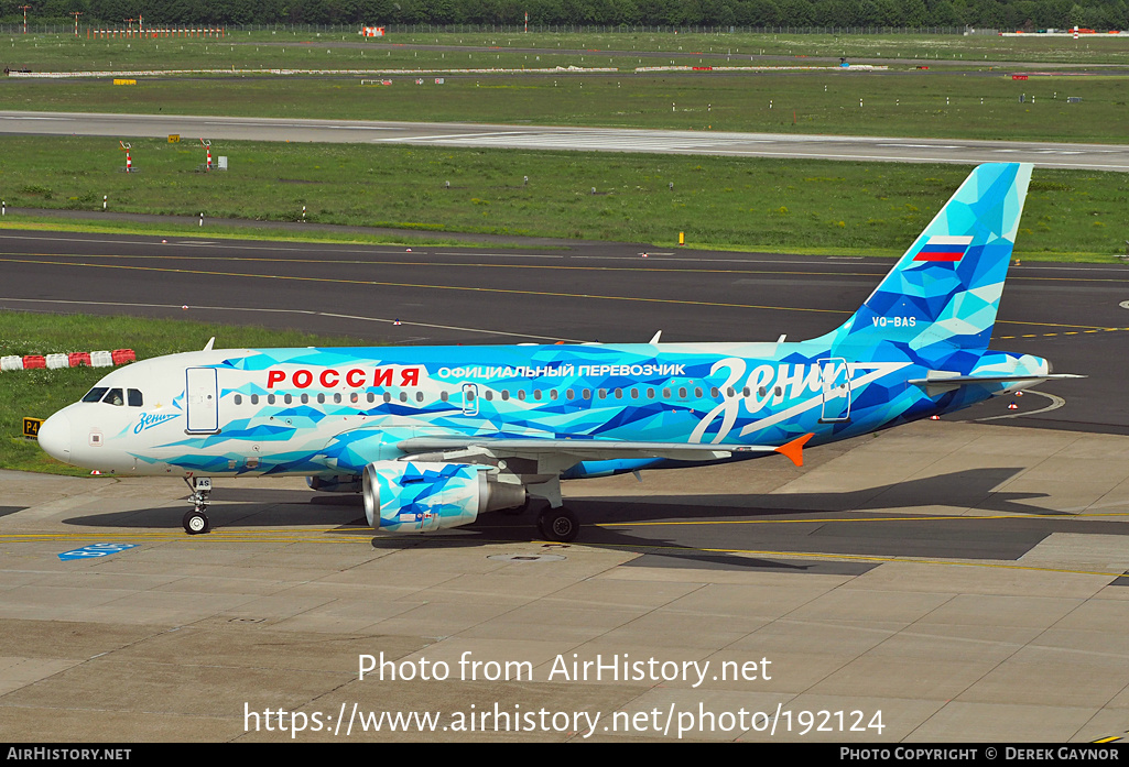 Aircraft Photo of VQ-BAS | Airbus A319-111 | Rossiya - Russian Airlines | AirHistory.net #192124