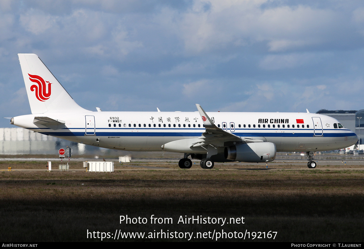 Aircraft Photo of F-WWBY | Airbus A320-214 | Air China | AirHistory.net #192167