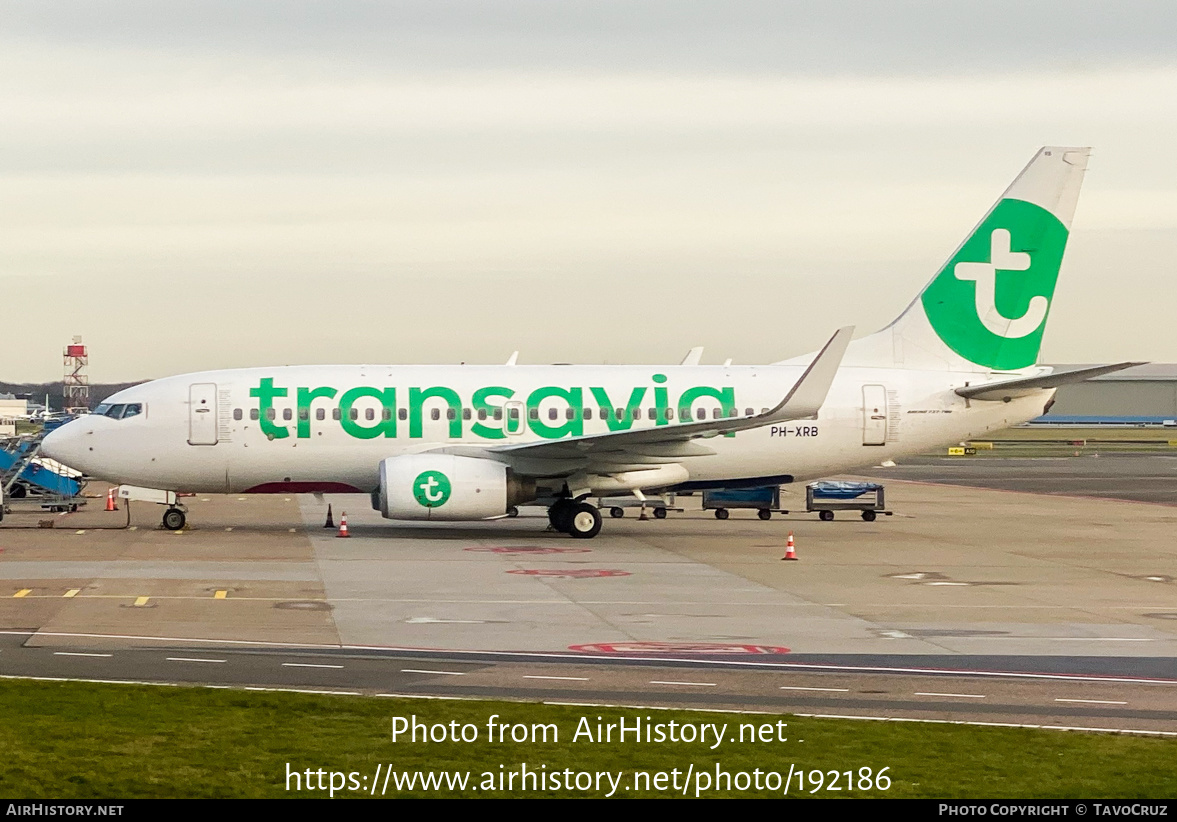 Aircraft Photo of PH-XRB | Boeing 737-7K2 | Transavia | AirHistory.net #192186