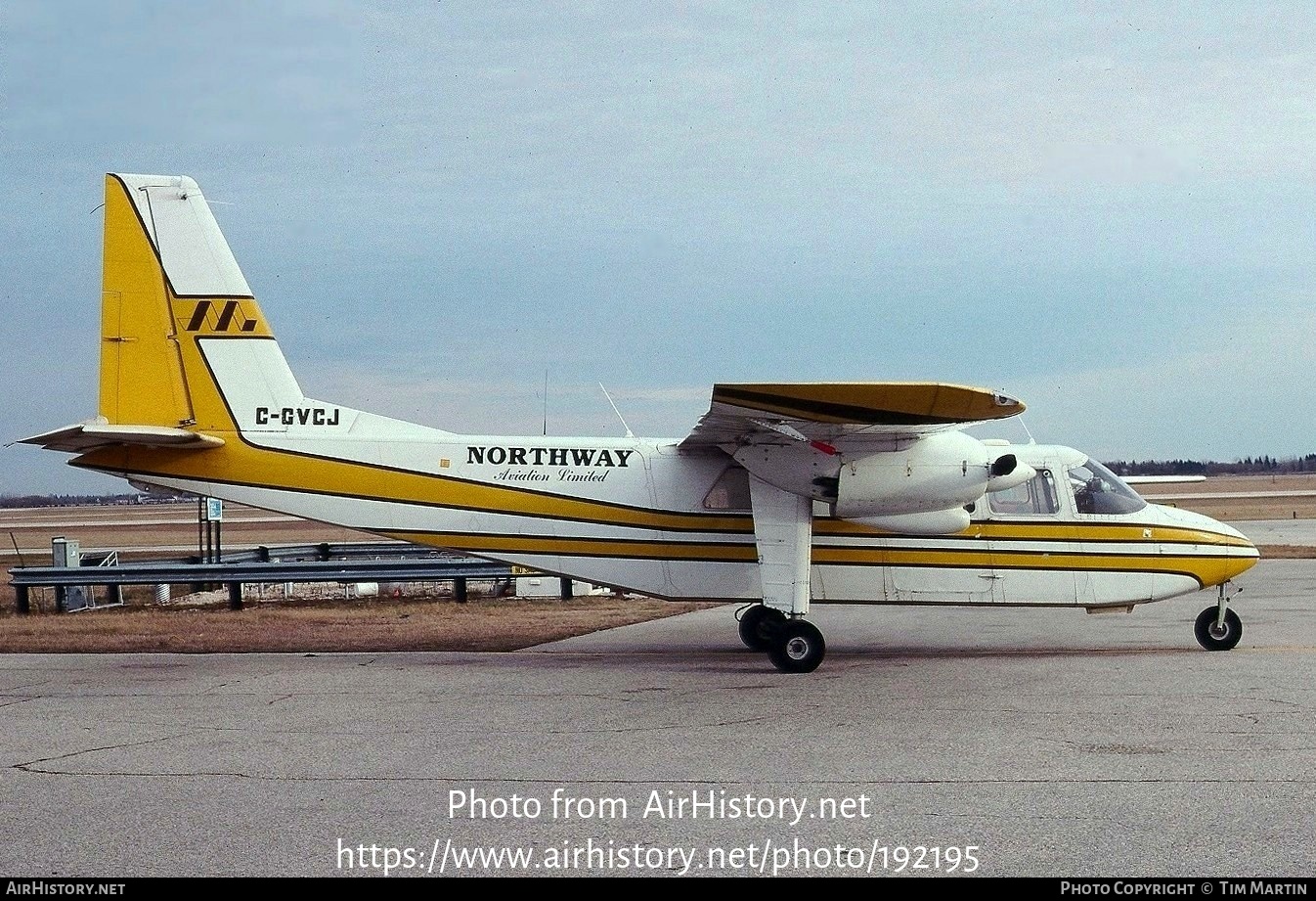 Aircraft Photo of C-GVCJ | Britten-Norman BN-2A-10 Islander | Northway Aviation | AirHistory.net #192195