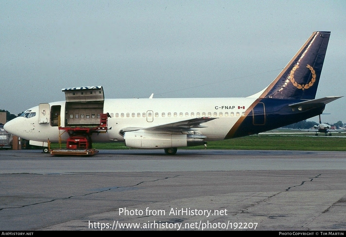 Aircraft Photo of C-FNAP | Boeing 737-242C | Royal Cargo Airlines | AirHistory.net #192207