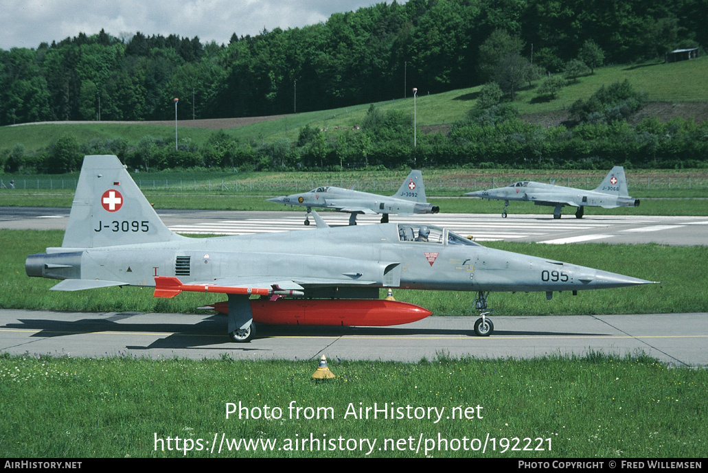 Aircraft Photo of J-3095 | Northrop F-5E Tiger II | Switzerland - Air Force | AirHistory.net #192221