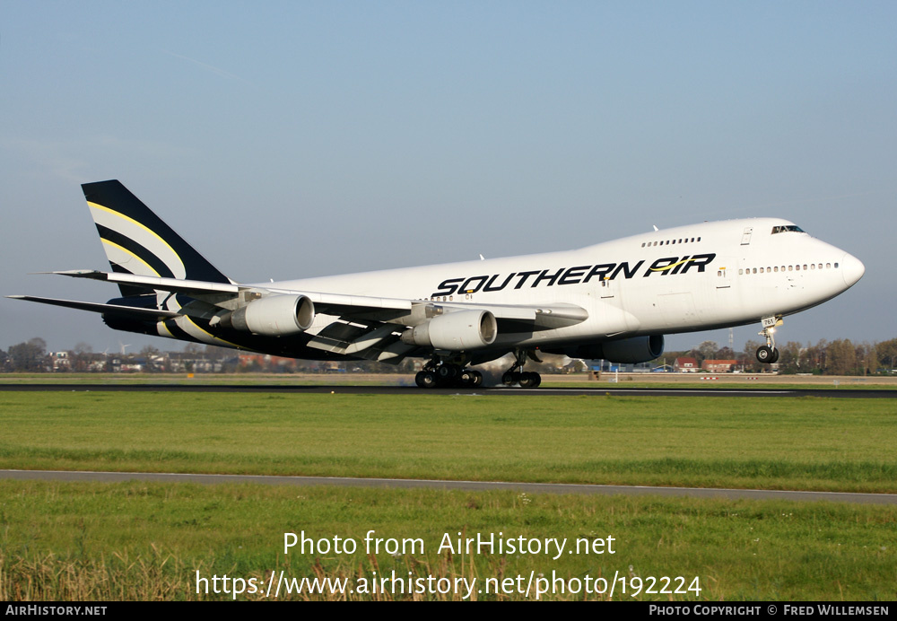 Aircraft Photo of N761SA | Boeing 747-2F6B(SF) | Southern Air | AirHistory.net #192224