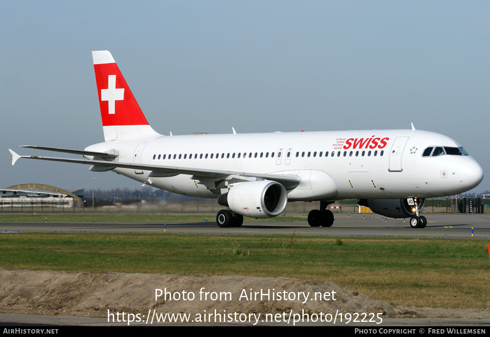 Aircraft Photo of HB-IJO | Airbus A320-214 | Swiss International Air Lines | AirHistory.net #192225