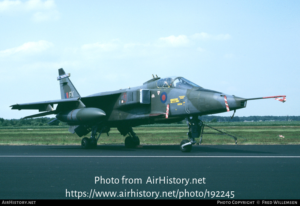 Aircraft Photo of XX962 | Sepecat Jaguar GR1A | UK - Air Force | AirHistory.net #192245