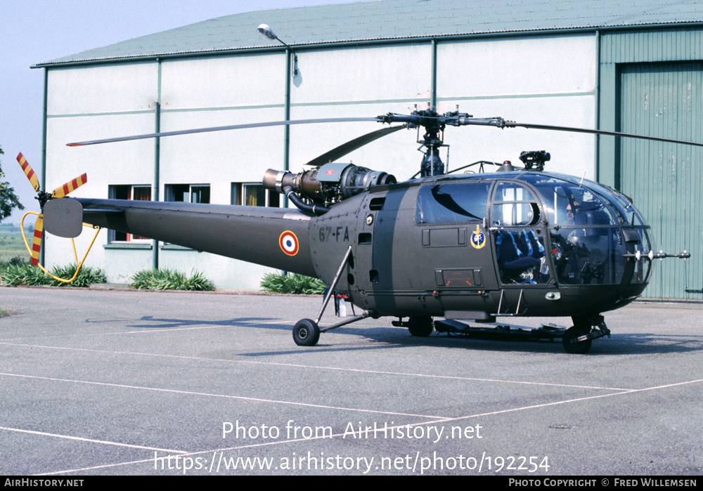 Aircraft Photo of 2090 | Aerospatiale SA-319B Alouette III | France - Air Force | AirHistory.net #192254