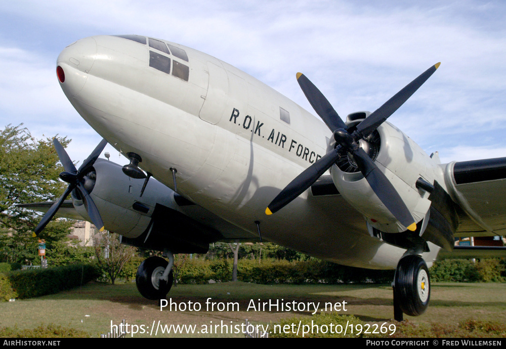 Aircraft Photo of 10-541 | Curtiss C-46D Commando | South Korea - Air Force | AirHistory.net #192269