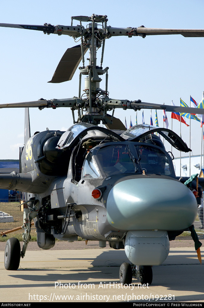 Aircraft Photo of 96 yellow | Kamov Ka-52 Alligator | Russia - Air Force | AirHistory.net #192281