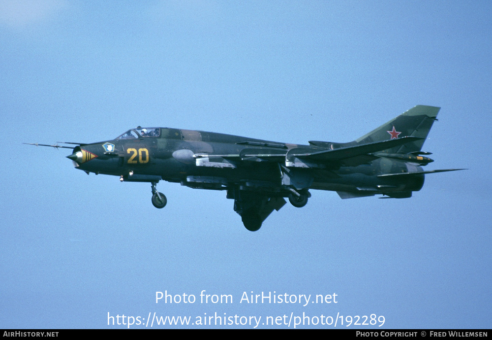 Aircraft Photo of 20 yellow | Sukhoi Su-17M4 | Russia - Air Force | AirHistory.net #192289