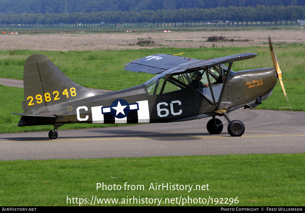 Aircraft Photo of N57797 | Stinson L-5 Sentinel | USA - Air Force | AirHistory.net #192296