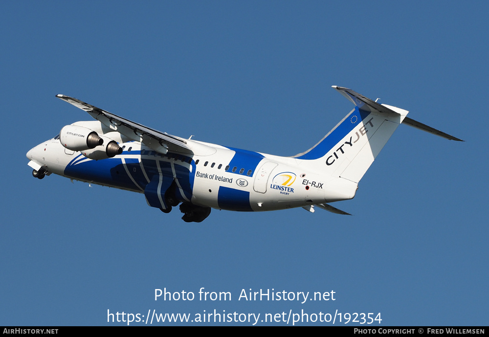 Aircraft Photo of EI-RJX | BAE Systems Avro 146-RJ85A | CityJet | AirHistory.net #192354