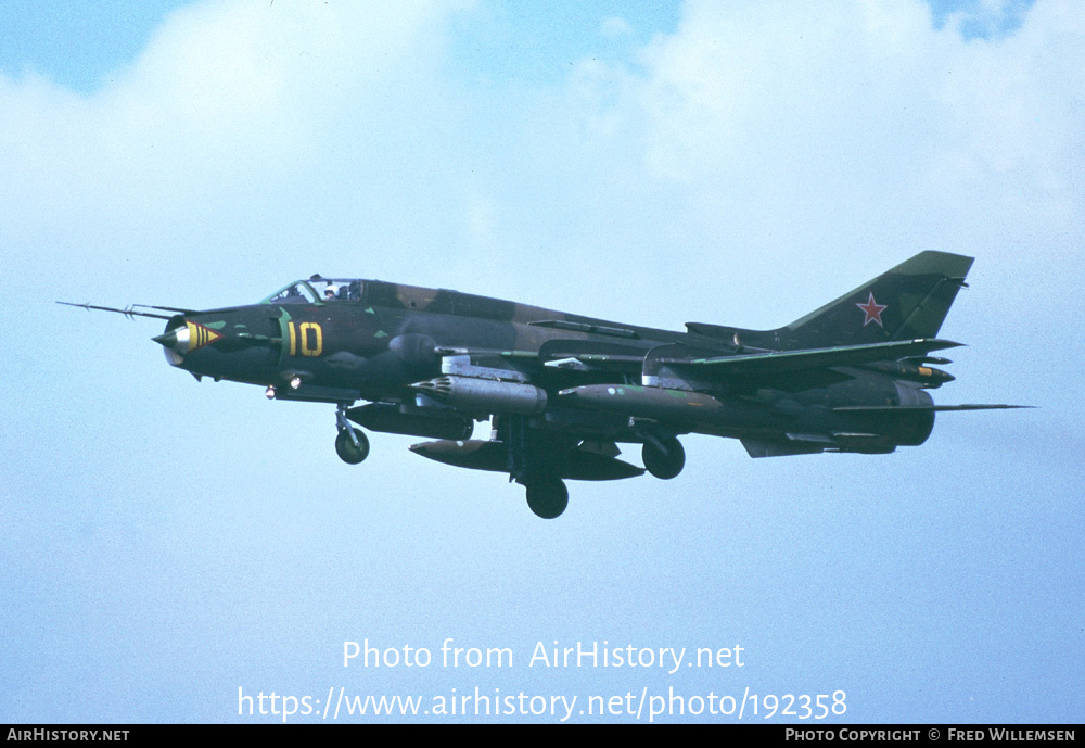 Aircraft Photo of 10 yellow | Sukhoi Su-17M4 | Russia - Air Force | AirHistory.net #192358