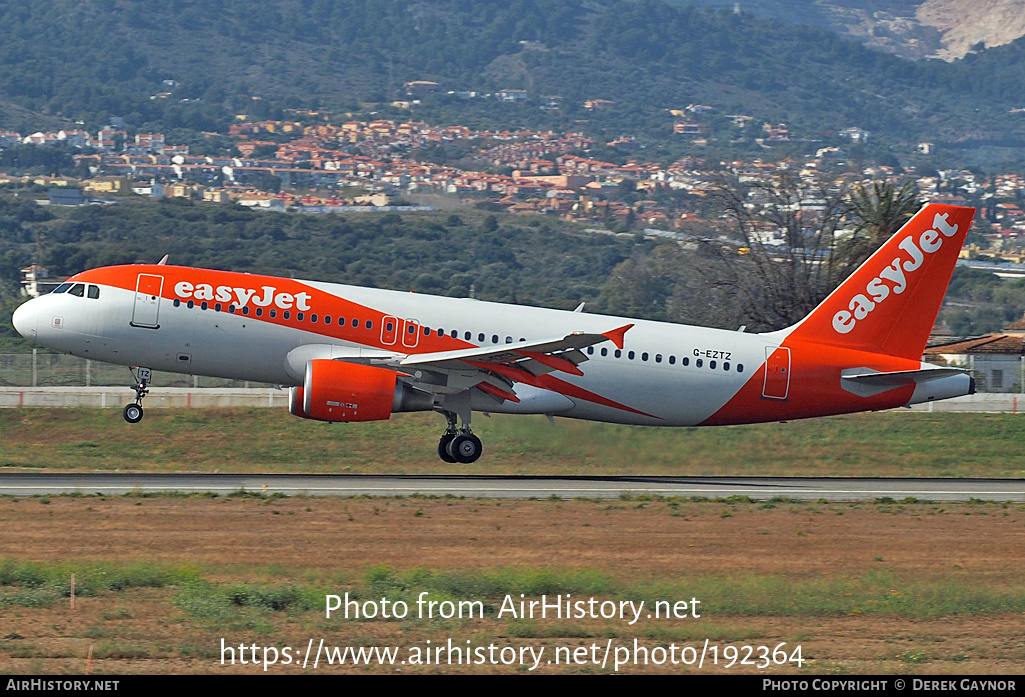 Aircraft Photo of G-EZTZ | Airbus A320-214 | EasyJet | AirHistory.net #192364