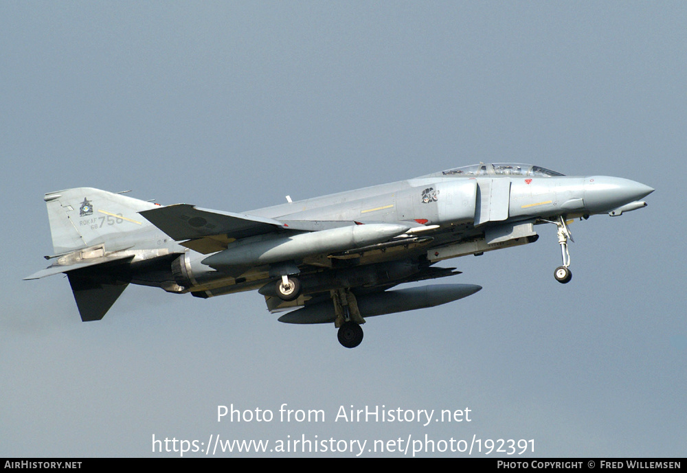 Aircraft Photo of 68-758 | McDonnell Douglas F-4D Phantom II | South Korea - Air Force | AirHistory.net #192391