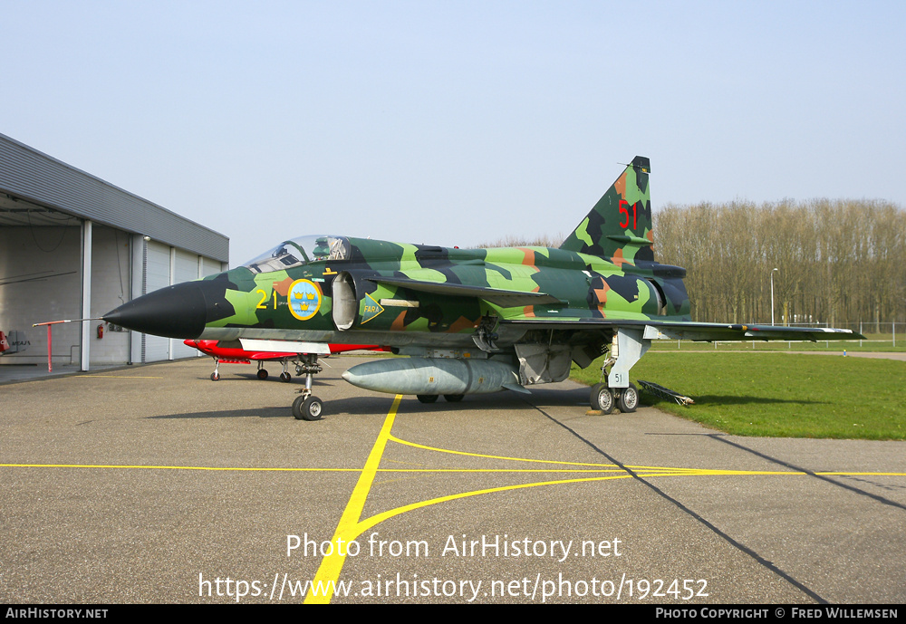 Aircraft Photo of 37901 | Saab AJSH37 Viggen | Sweden - Air Force | AirHistory.net #192452