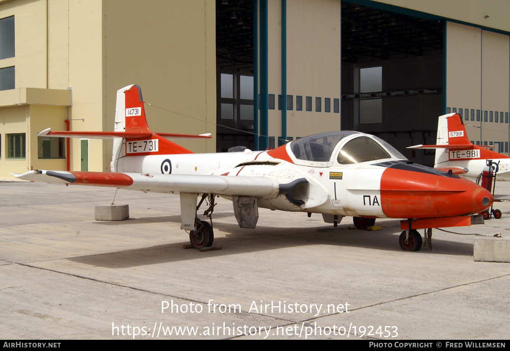 Aircraft Photo of 14731 | Cessna T-37B Tweety Bird | Greece - Air Force | AirHistory.net #192453