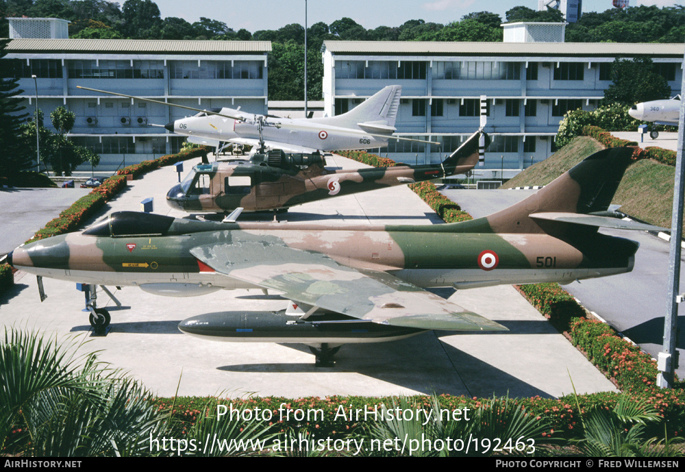 Aircraft Photo of 501 | Hawker Hunter FGA74S | Singapore - Air Force | AirHistory.net #192463