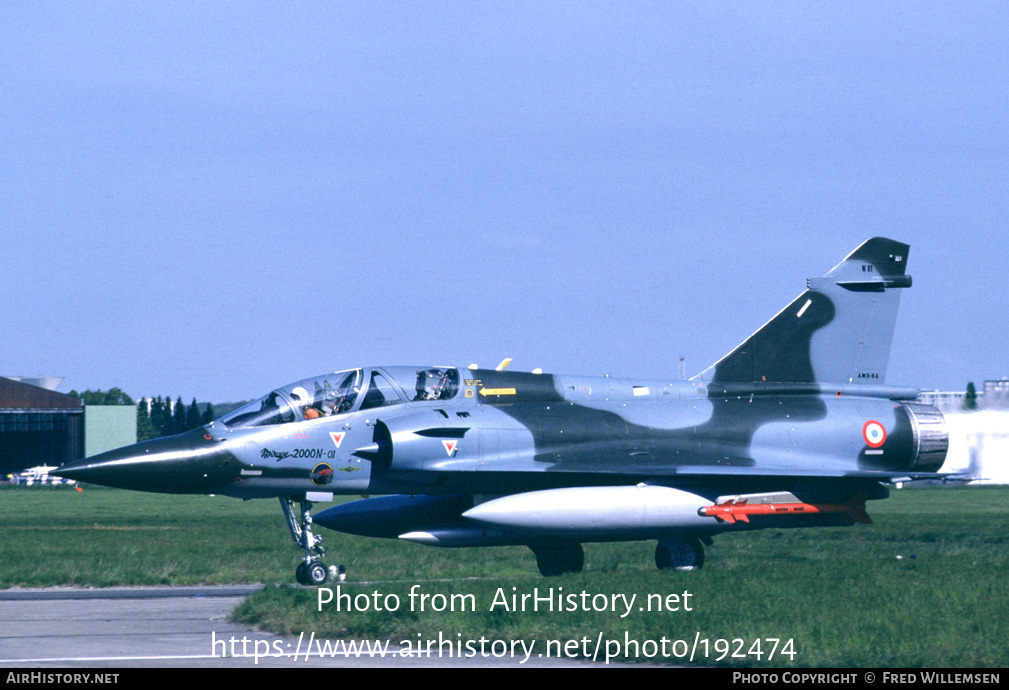 Aircraft Photo of N01 | Dassault Mirage 2000N | France - Air Force | AirHistory.net #192474