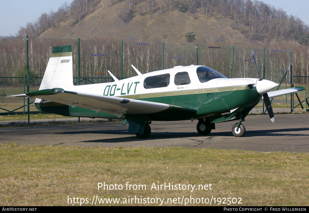 Aircraft Photo of OO-LVT | Mooney M-20J 201MSE | AirHistory.net #192502