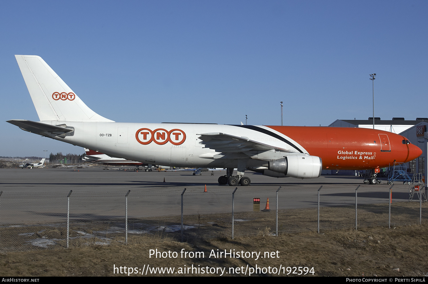 Aircraft Photo of OO-TZB | Airbus A300B4-203(F) | TNT Airways | AirHistory.net #192594