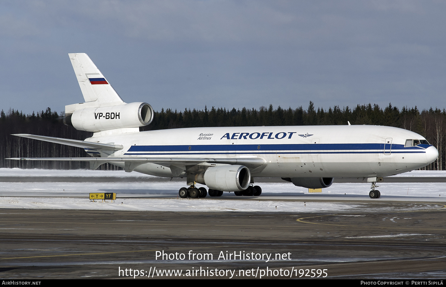 Aircraft Photo of VP-BDH | McDonnell Douglas DC-10-40(F) | Aeroflot - Russian Airlines Cargo | AirHistory.net #192595