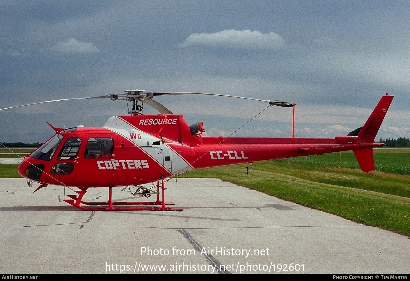 Aircraft Photo of CC-CLL | Helibras AS-350B-2 Esquilo | Resource Copters | AirHistory.net #192601