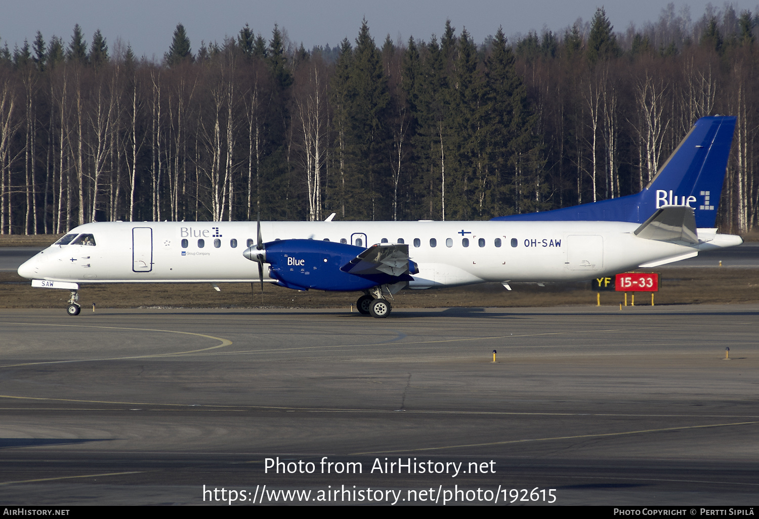 Aircraft Photo of OH-SAW | Saab 2000 | Blue1 | AirHistory.net #192615