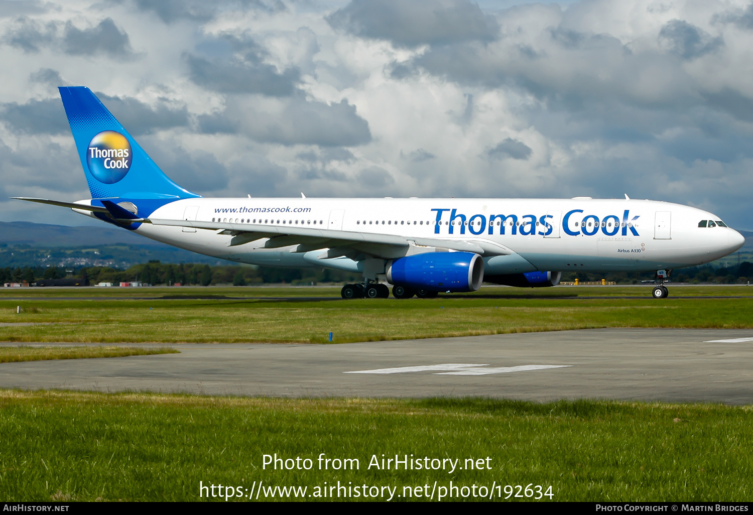 Aircraft Photo of G-OJMB | Airbus A330-243 | Thomas Cook Airlines | AirHistory.net #192634