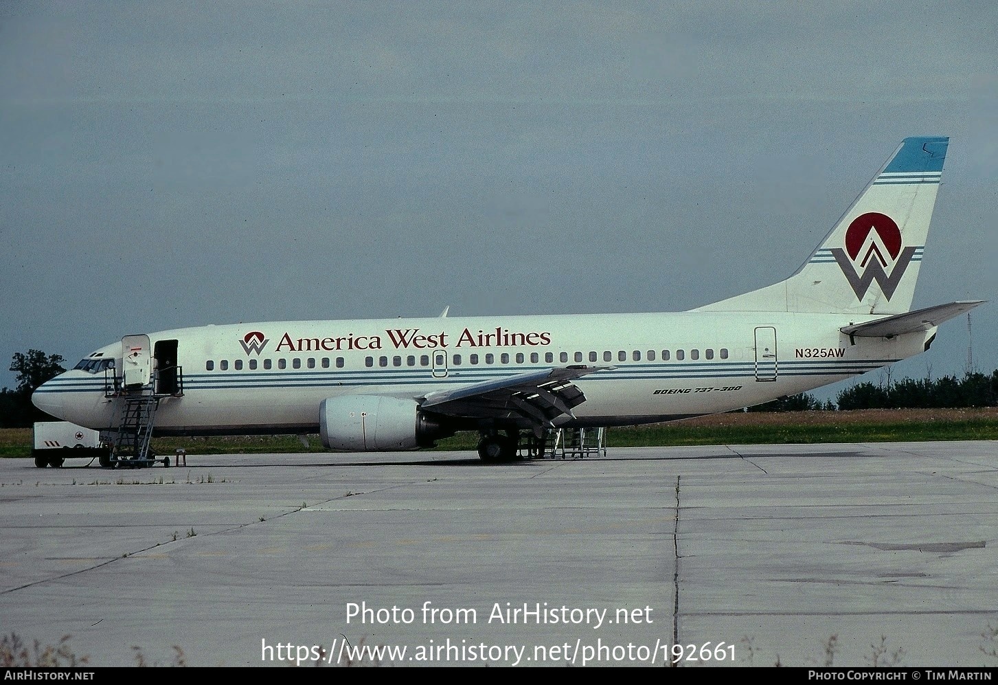 Aircraft Photo of N325AW | Boeing 737-301 | America West Airlines | AirHistory.net #192661