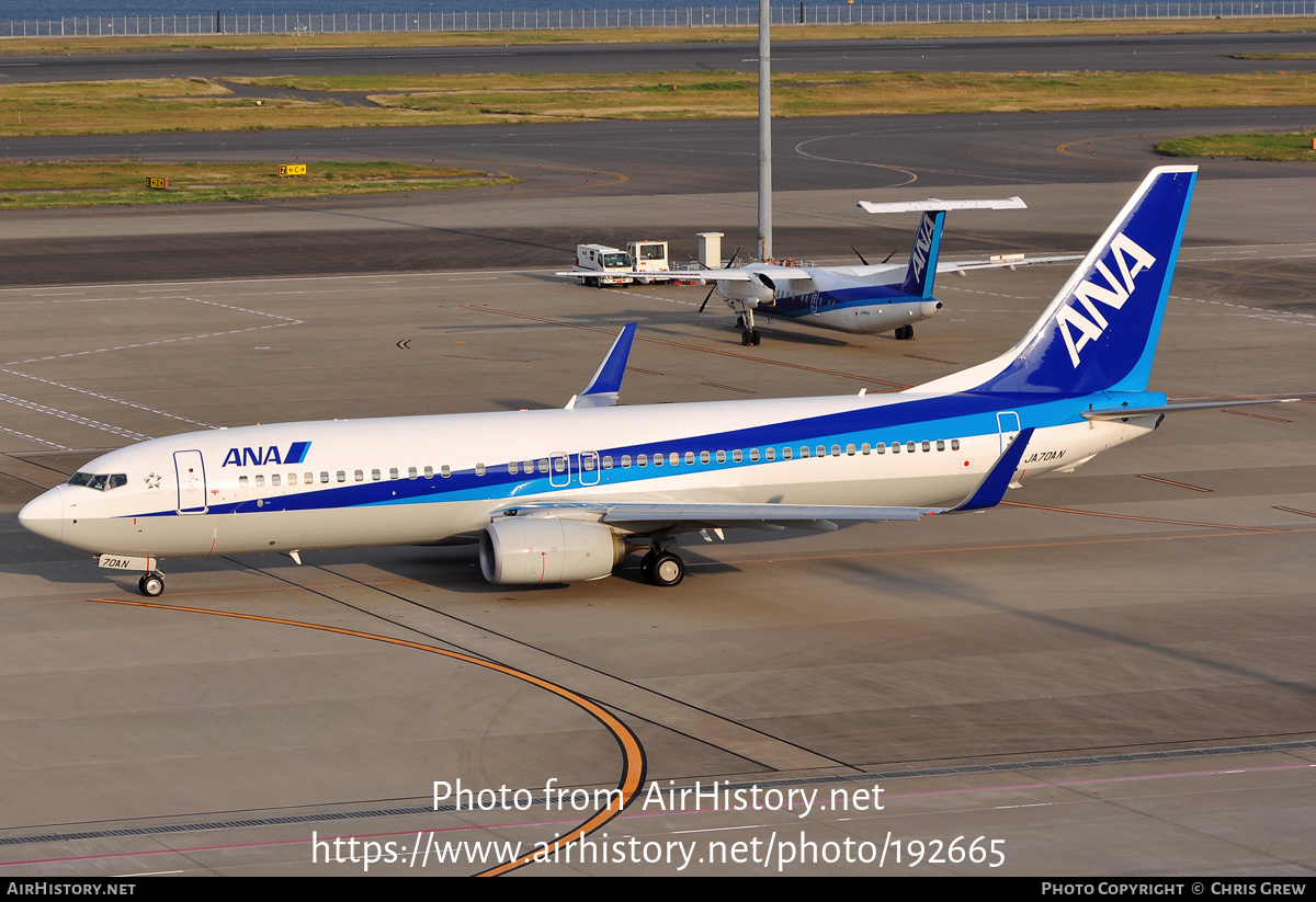 Aircraft Photo of JA70AN | Boeing 737-881 | All Nippon Airways - ANA | AirHistory.net #192665