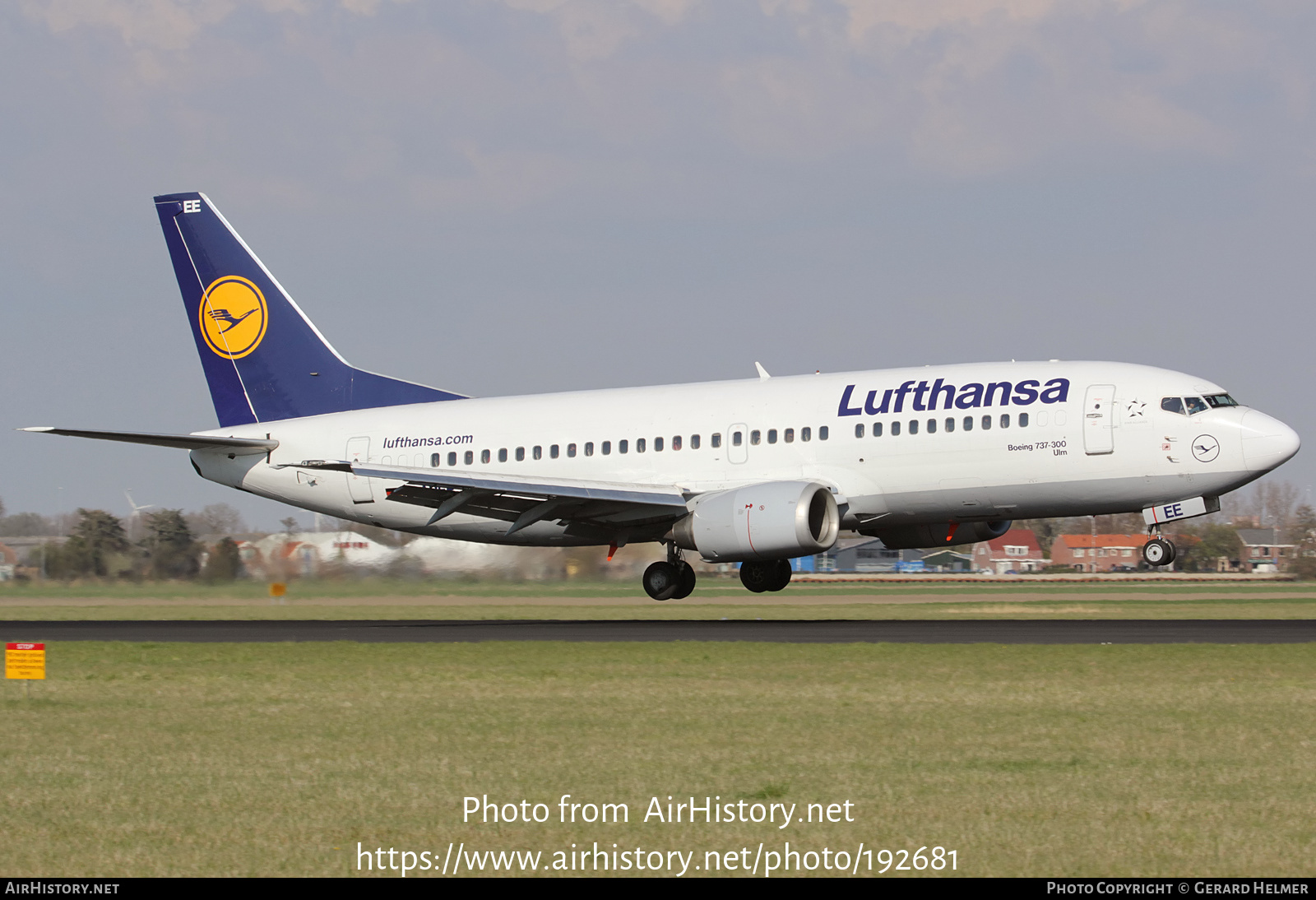 Aircraft Photo of D-ABEE | Boeing 737-330 | Lufthansa | AirHistory.net #192681