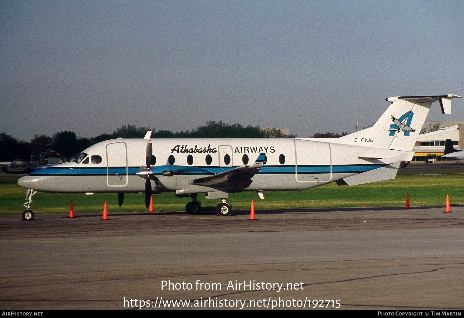 Aircraft Photo of C-FVJU | Beech 1900D | Athabaska Airways | AirHistory.net #192715