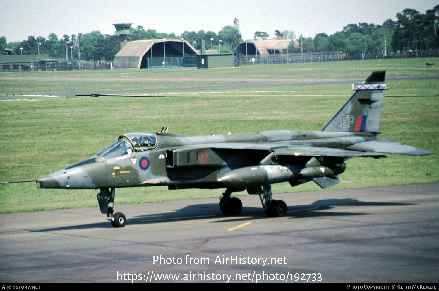 Aircraft Photo of XZ378 | Sepecat Jaguar GR1 | UK - Air Force | AirHistory.net #192733