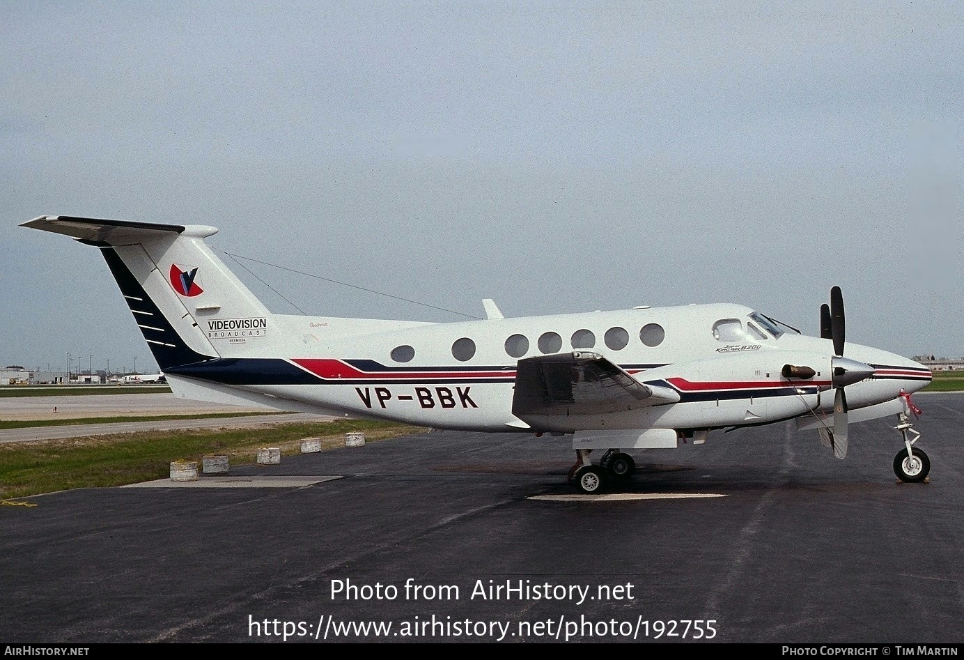 Aircraft Photo of VP-BBK | Beech B200 Super King Air | Videovision Broadcast | AirHistory.net #192755