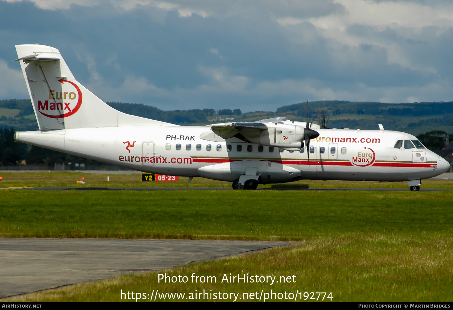 Aircraft Photo of PH-RAK | ATR ATR-42-300 | EuroManx | AirHistory.net #192774